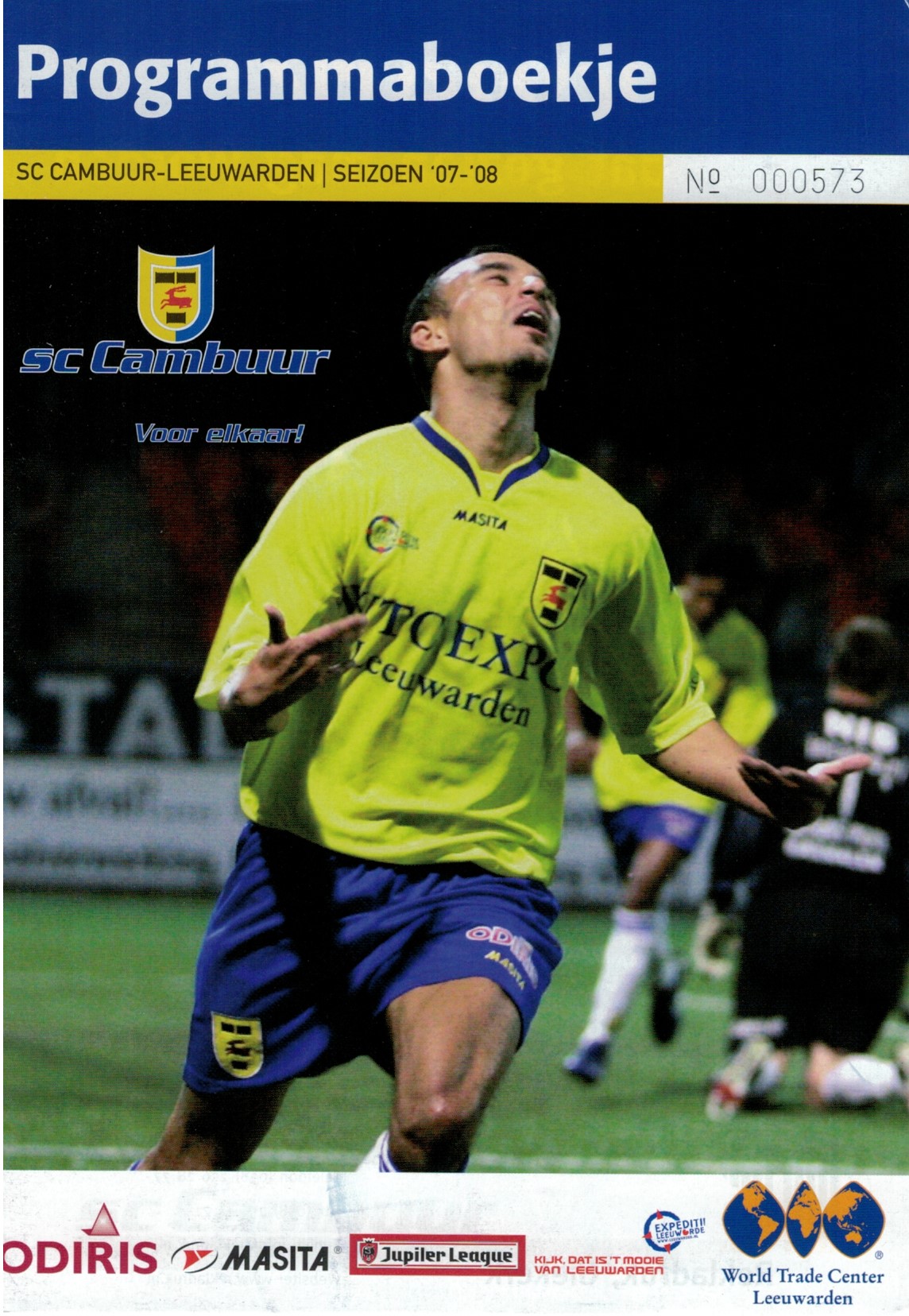 AZ Programma 27-sep-2007 Cambuur uit beker